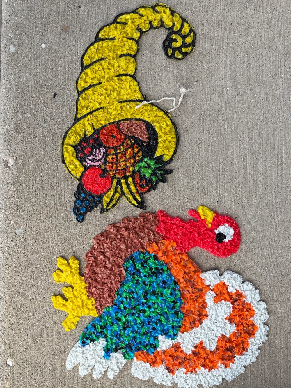 Popcorn 1970’s Thanksgiving Decor